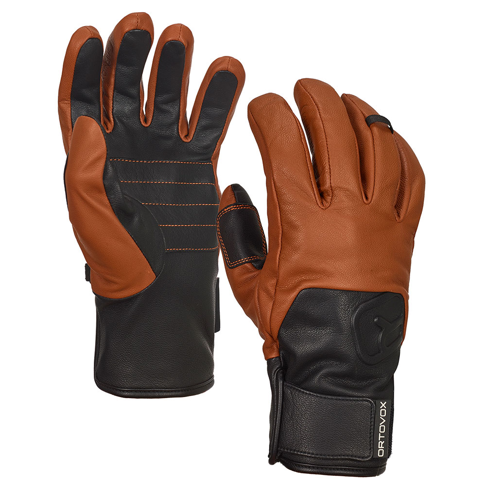 Ortovox Swisswool Leather Ski Glove