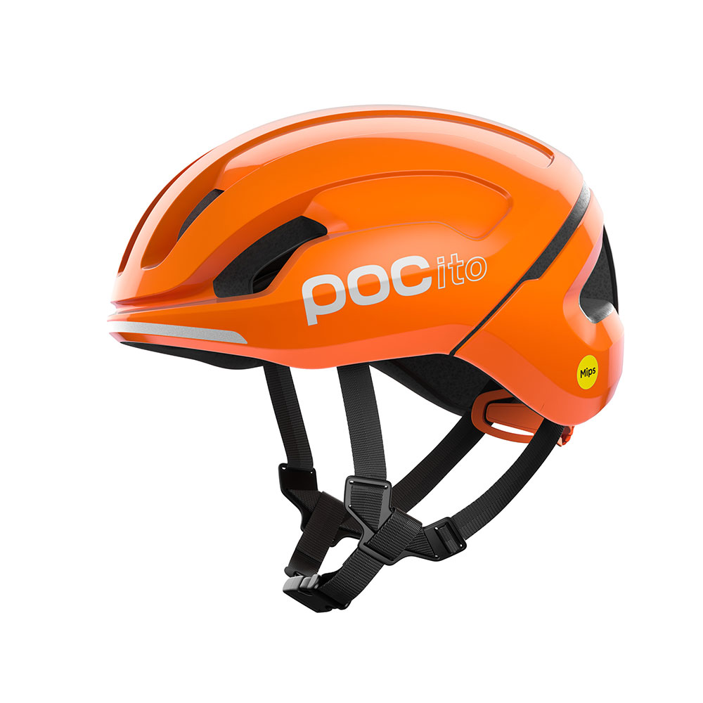 POC POCito Omne MIPS Helmet Kids Fluorescent Orange
