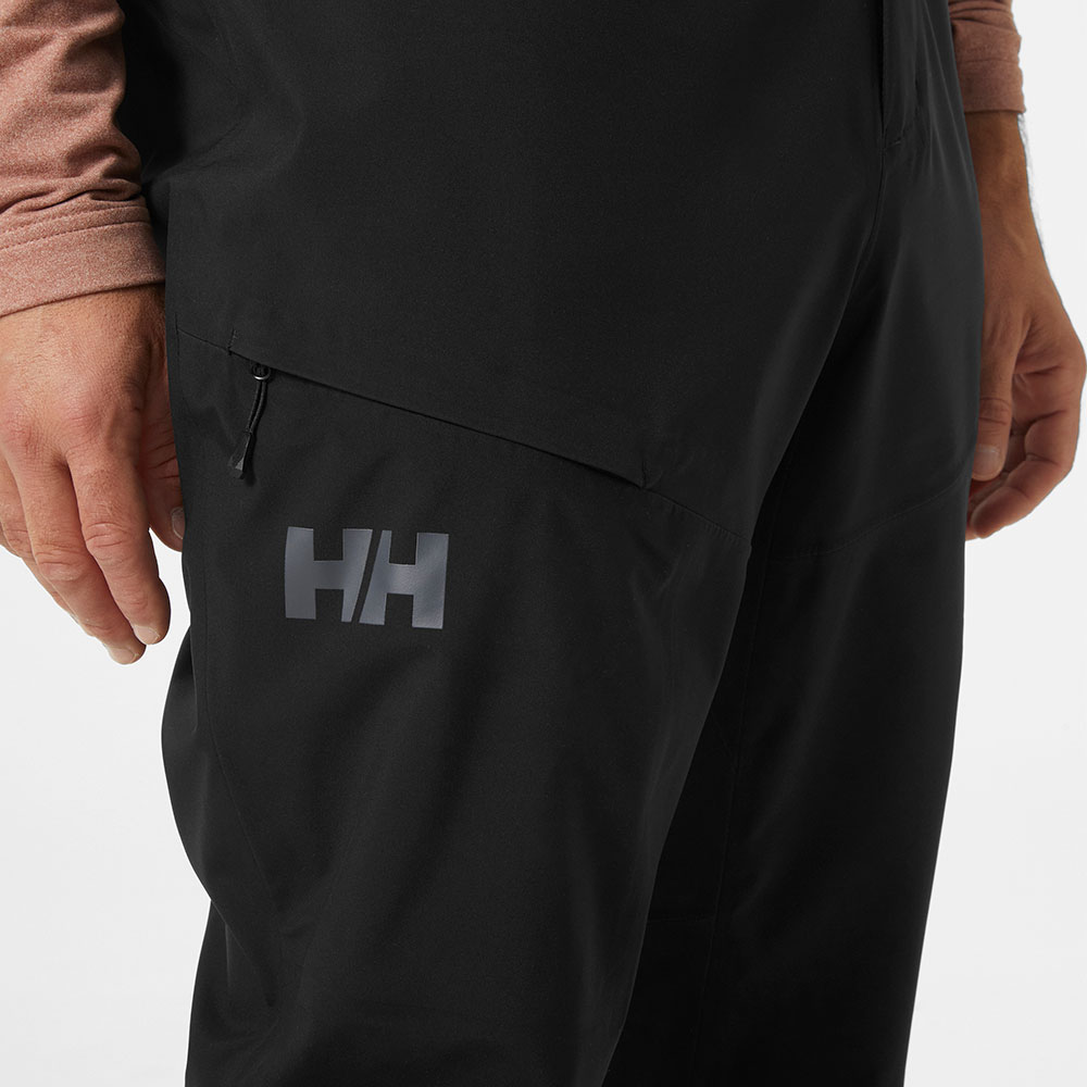 Pantaloni Shell Da Uomo Helly Hansen Verglas Micro - Impermeabili, Leggeri, Con Tasche E Logo HH