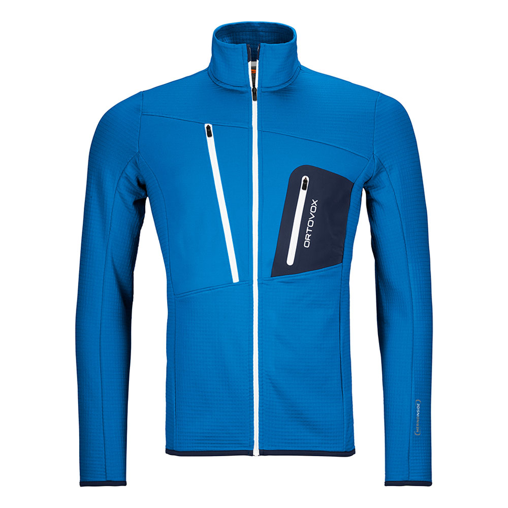 Ortovox Fleece Grid Jacket Men's Gravity Protection